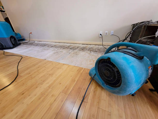 Professional Flood Damage Cleanup technician working in Adair, OK